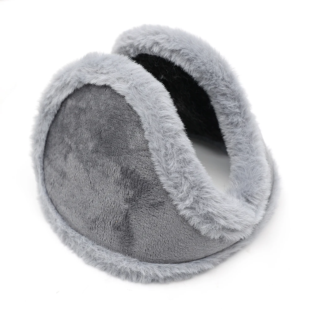 Winter Plush Earmuffs Men Women Ear Warm Protector Velvet Thicken Warm Earmuff Outdoor Windproof Cycling Ear Warmer Ears Covers