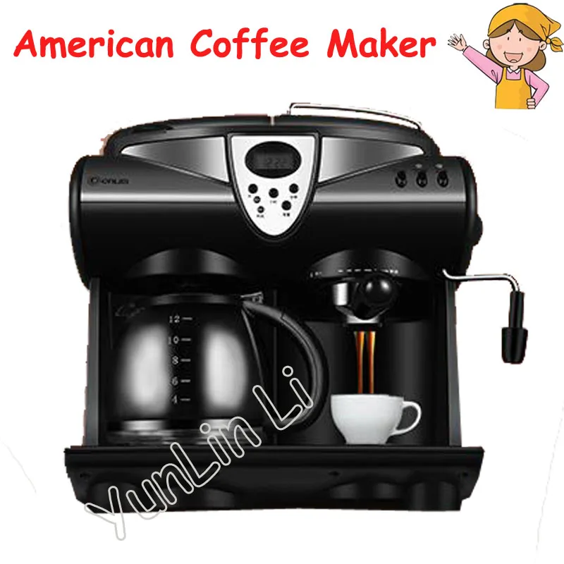 Espresso Machine Italian American Coffee Maker Household 20bar Coffee Machine Office Precise Thermostat Coffee Machine Cafetera