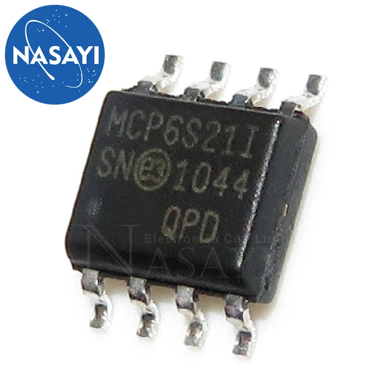 

10PCS MCP6S21-I/SN MCP6S21 SOP-8