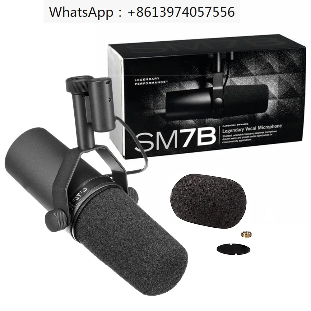 SM7B SM 7B professional reporter interview singing wired usb condenser recording wired condenser microphone kit