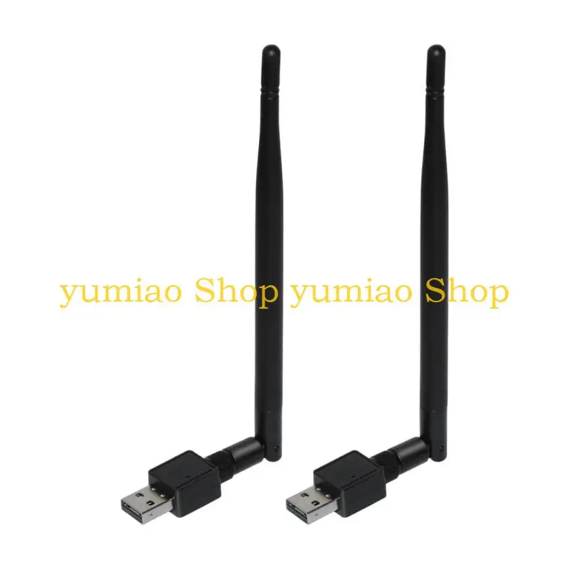 587B Fast 150Mbps USB WiFi Receiver RTL8188 MTK7601 for PC Plugs Play Easy Connection