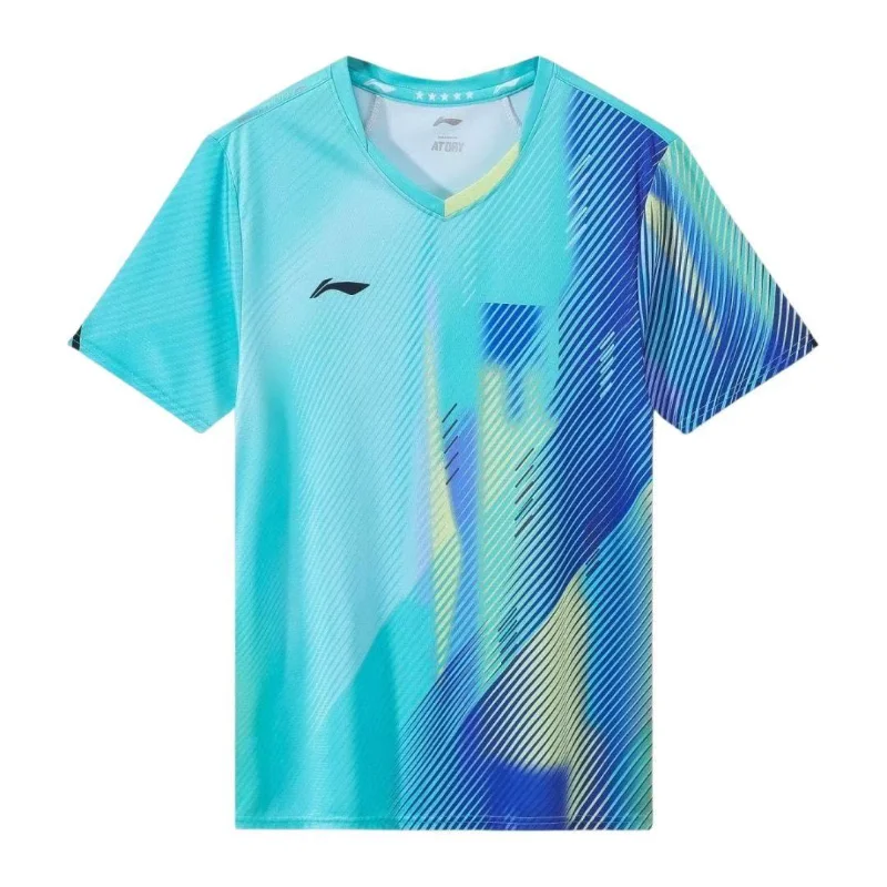 2026 New Table Tennis Sportswear Badminton Short-sleeved Tops Competition Suits T-shirts Breathable Sweat-absorbent Deodorant