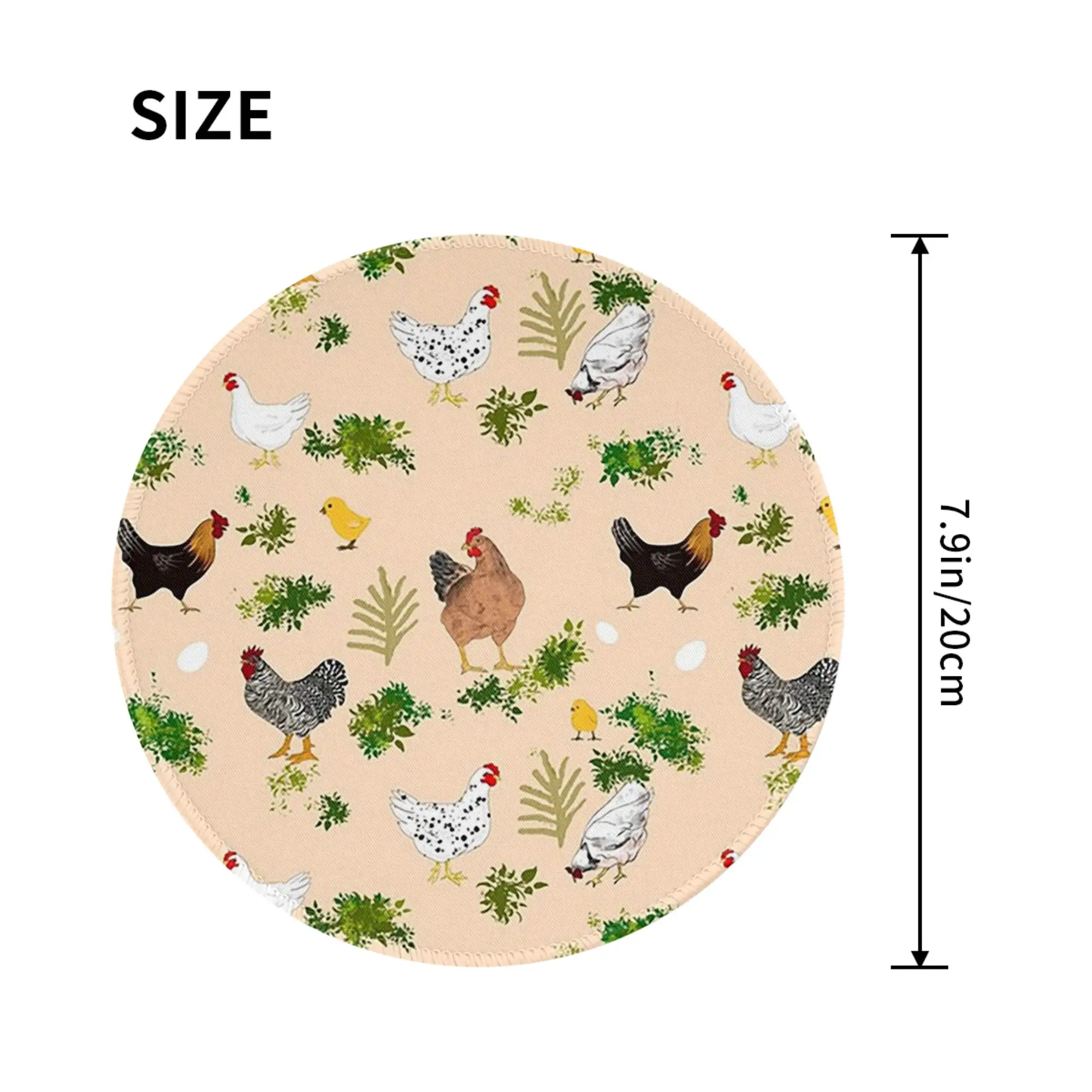 Chicken,hen ,chicks pattern Mouse Pad Computer Keyboard Mouse Mat Gamer PC Laptop Desk Mat Office Accessories Table Mats