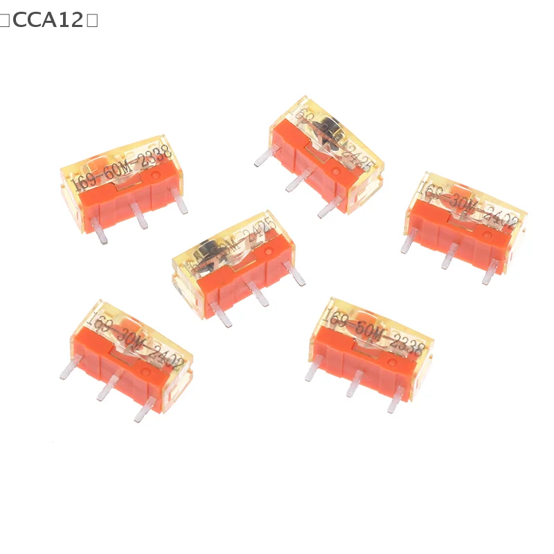 2/10Pcs TTC 3Pin Gold Alloy Contact Mouse Button Switches 2Pin Blue Dots Anywhere M905 G903 G502 Mouse Microswitch