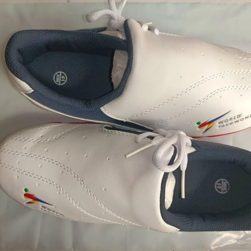 أحذية التايكوندو الاحترافية للرجال أحذية فنون الدفاع عن النفس البيضاء للرجال أحذية الكونغفو الناعمة من الأسفل أحذية Taiji للرجال #3