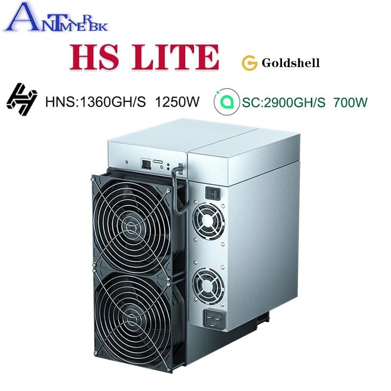 

New Release Goldshell HS LITE Miner HNS/SC Miner Better than HS Box / HS5 HNS Miner SC Miner