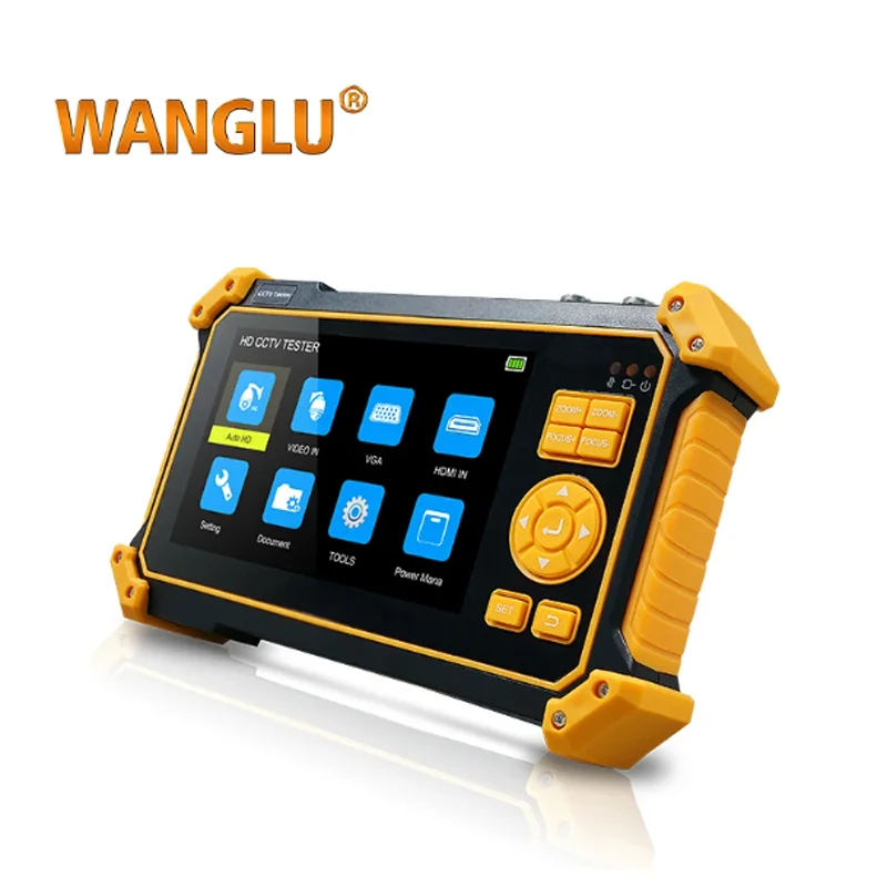 Imagem -05 - Wanglu-testador de Câmera Analógica Portátil Testador de Cctv Hd3200 Polegada Tft Lcd 4k 8mp Cvi Ahd Sdi Cvbs Hdmi