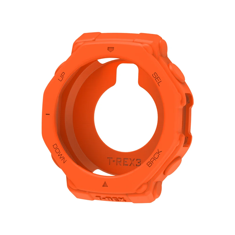 Чехол для часов Huami Amazfit T-Rex 3, мягкий силиконовый чехол, защитный чехол от царапин, супер легкое украшение для часов