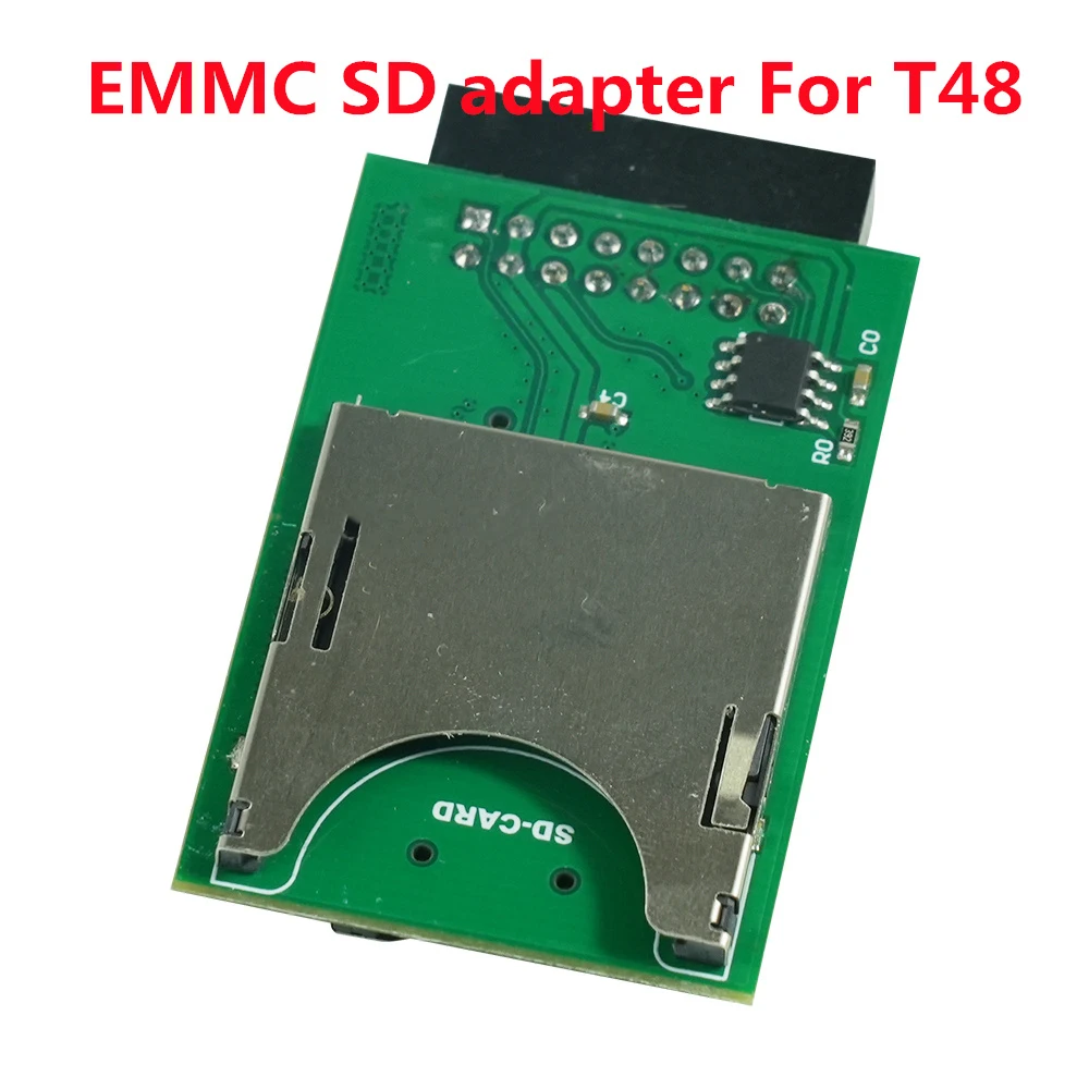 Nowy EMMC na kartę SD NAND specjalny Adapter do EMMC w programowanie obwodów Adapter SD EMMC dla programisty XGecu T48 (TL866-3G)