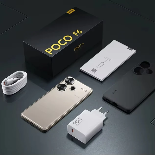 POCO F6 8GB/256GB 12GB/512GB NFC Global Version with EU Charger