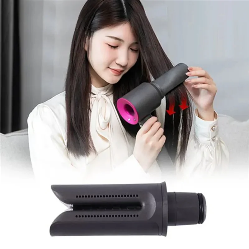 ABBZ-For Dyson Straight Nozzle Attachment Hair Dryer Hair Styling Plate Clip Straightening Tool Nozzle Replacement