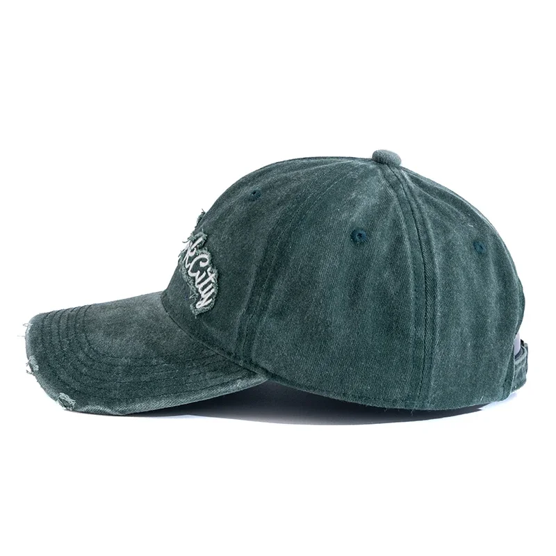 Nowa czapka z daszkiem Unisex w stylu Retro New York miejska haft zmiękczana bawełna czapka męska moda damska czapki tirówki