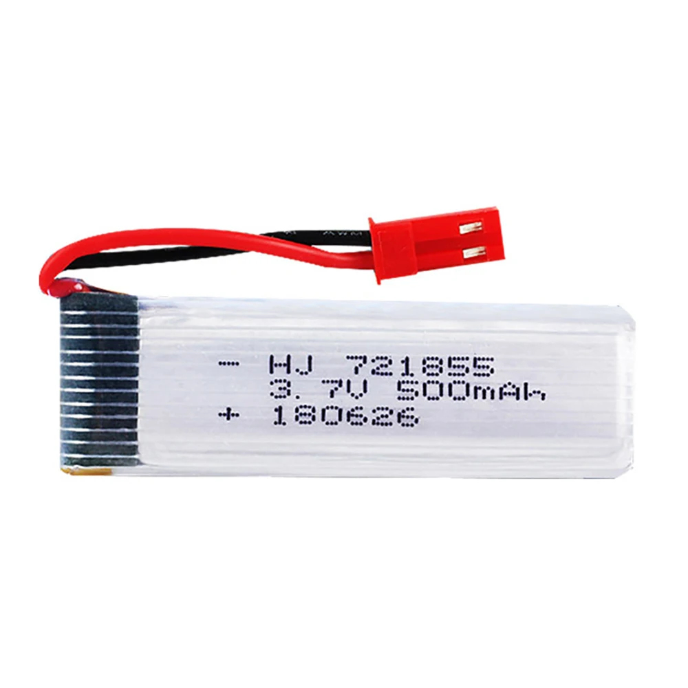 Batteria Lipo ad alta velocità 3.7V 500mAh 721855 20C per Udi U815A U818A U819A L6052 L6036 V212 V222 H07 accessorio batteria RC