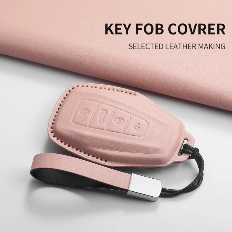 

Car Remote Key Case Cover Shell For Geely Coolray X6 Atlas Monjaro Tugella Geometry C Emgrand Global Kulrey Hawk GX7 Okavango