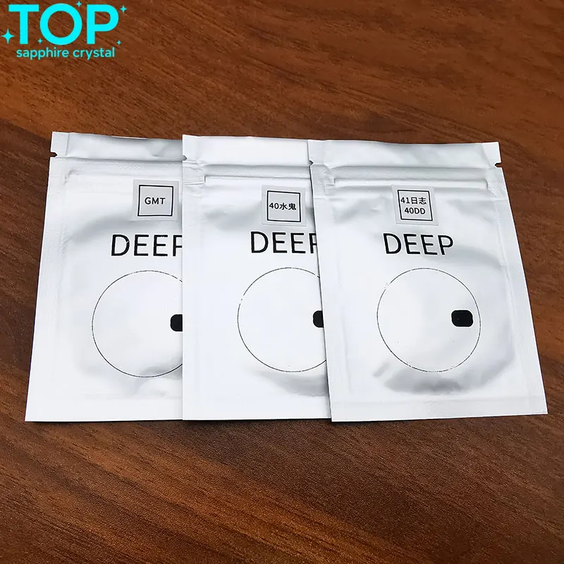 TOP DEEP Watch Glasses Sapphire Crystals For RLX Submariner Datejust GMT Oyster Perpetual Aftermarket Watch Parts