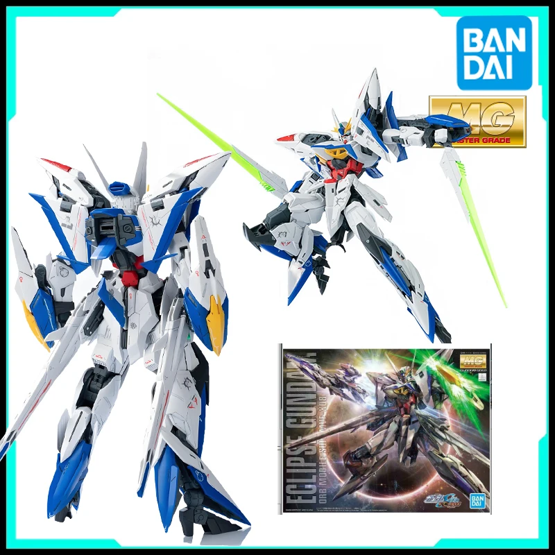 

Bandai Original GUNDAM MG Series 1/100 MVF-X08 Eclipse Gundam Сборка высококачественной коллекции моделей анимированных персонажей