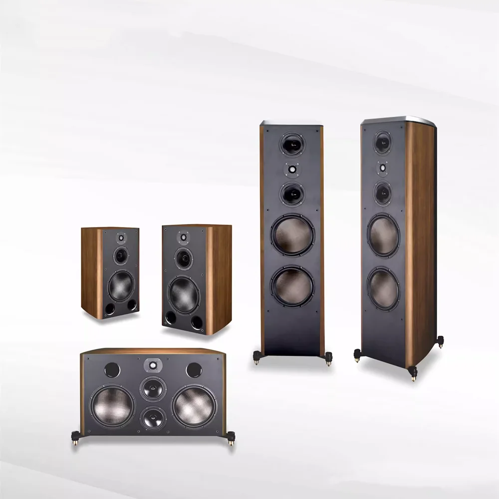 

XY-03 QT10Plus двойной 10-дюймовый HiFi Громкоговоритель 5,0/7,0 домашний кинотеатр система 300W ( RMS ) / 1200W ( PP ) 6ohm