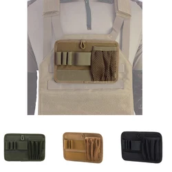 Tactical Hook Loop Panel Bags Insert Modular Accessories Equipment Inner Separation Holder Pouch Utility EDC Tool Organizer