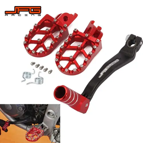 Imagen 1 del producto Pedal de cambio de marchas para motocicleta, palanca de freno, estribo para HONDA CRF250L CRF250M CRF 250 300 L M CRF300L RALLY JFG