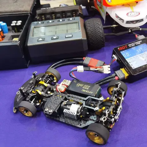 BC 모기 자동차 유도 브러시리스 모터, MINIZ130 모터, X-Power, Atomic RC, GLRacing 전면 및 후면 드라이브