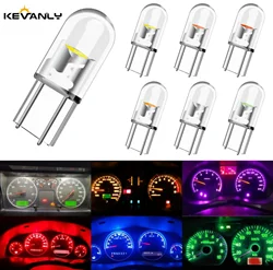 T5 W3W LED Instrument Light W3W W1.2W LED Bulbs COB Chip Car Interior Lamp Wedge Dashboard Warming Indicator