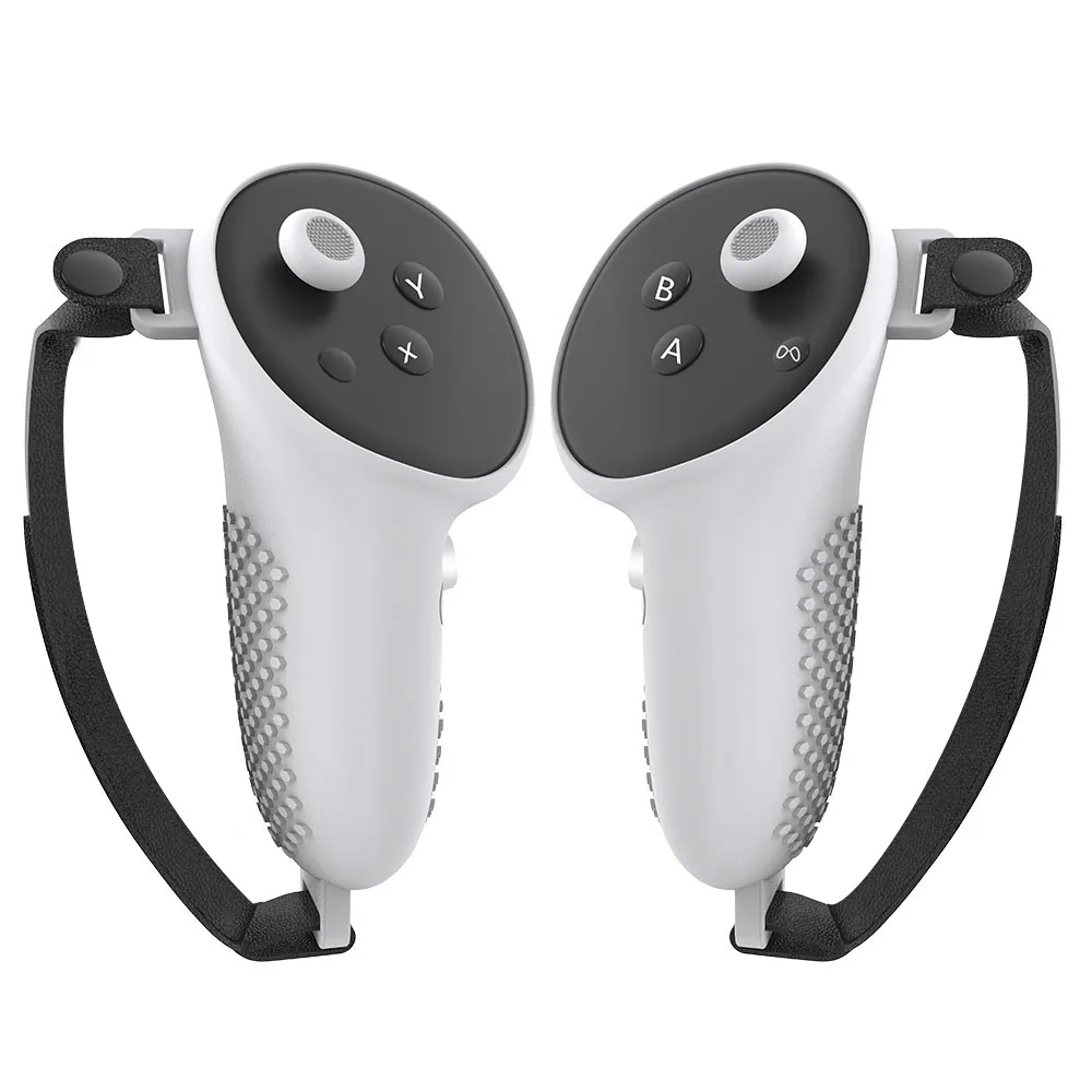 VR Accessories Silicone Rubber Protective Cover for Meta Oculus Quest 3 Touch Controller Skin Handle Grip