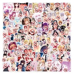 10/30/50/100PCS Sexy Hentai Waifu Cartoon Stickers Adult Anime Decals Car Motorcycle Luggage Laptop Waterproof Kawaii Sticker