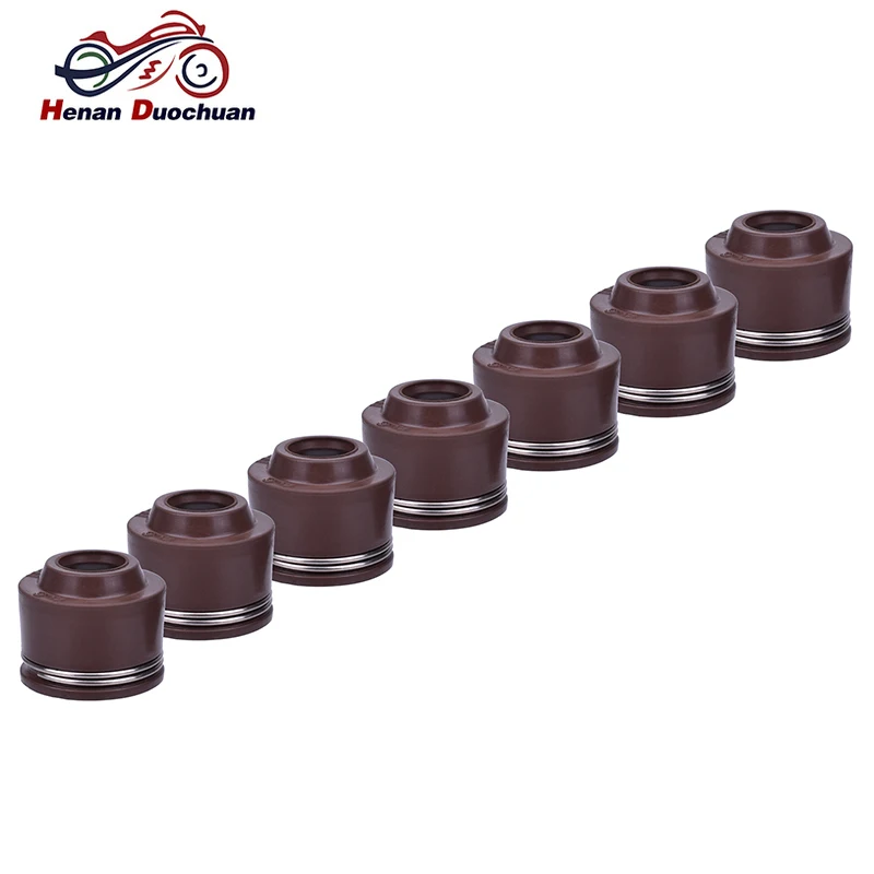 

5pc 4.5mm Motorcycle Engine Valve Stem Oil Seal For Honda VFR400 NC30 VFR30 VFR 400 For Yamaha FZ400 FZR400 1WG FZ FZR 400