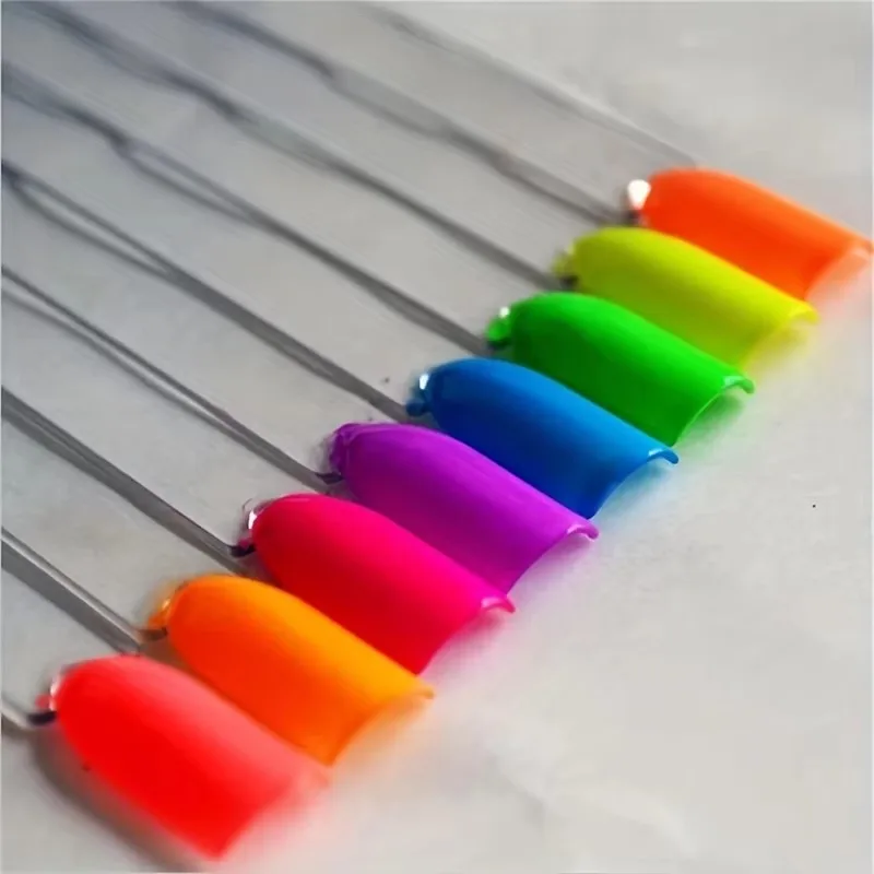 6colors Nail Art Cosmetic Long Lasting Waterproof Matte Eyeshadow Eyeshadow Pigment Nail Powder Neon Powder - Detail 1