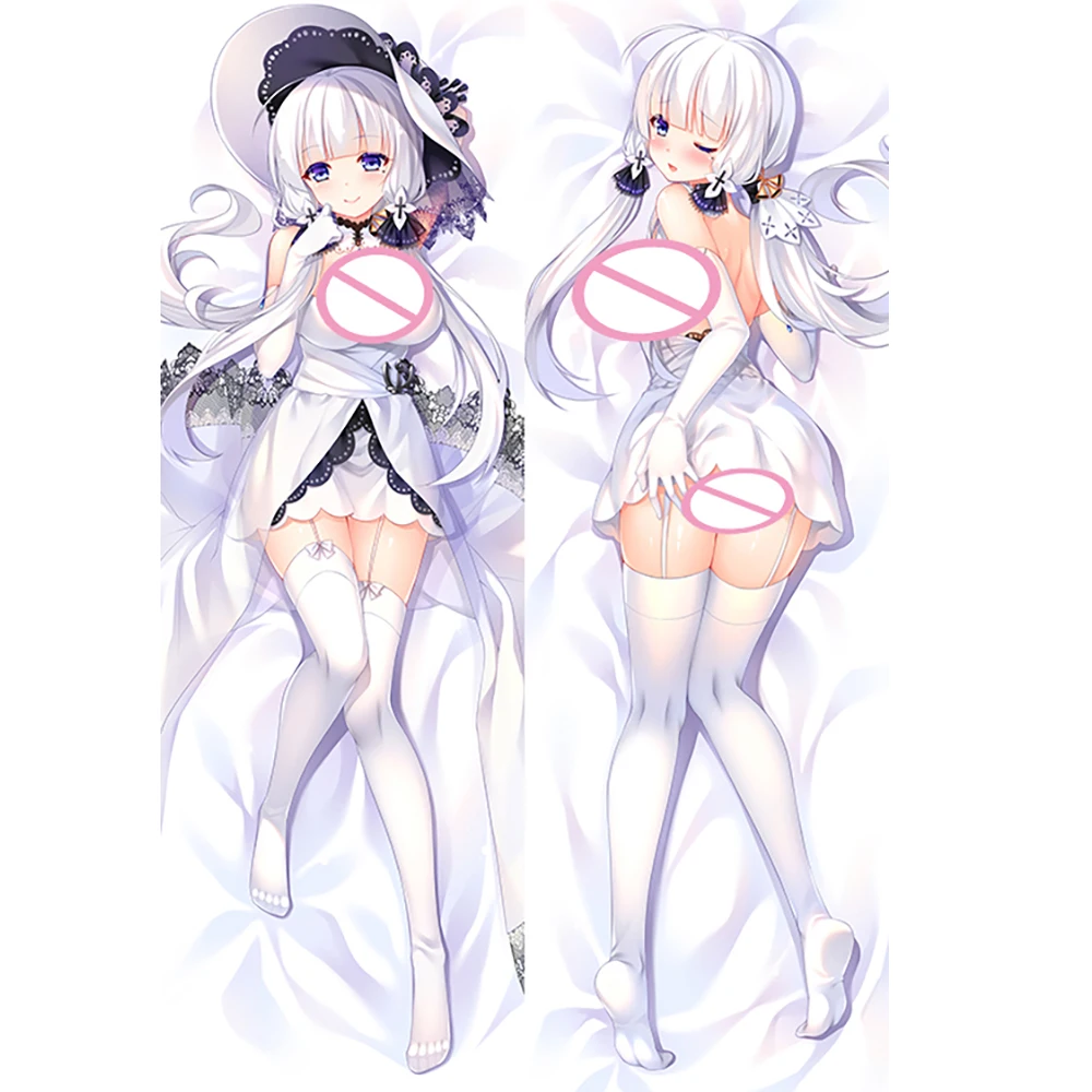 Azur Lane Illustrious Cosplay Anime Pillow Case  Sexy Girl  2WAY Hugging Body Pillow Case Japanese Otaku Pillow Cushion Cover