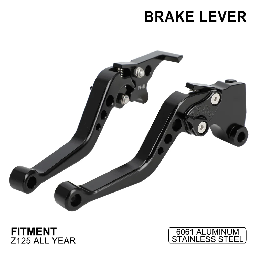 Bremse Kupplung Hebel Brems Lenker Hebel Einstellbar Für Kawasaki Z125 Z125 PRO 17-21 EX400 Z400 18-24 Motorräder Zubehör