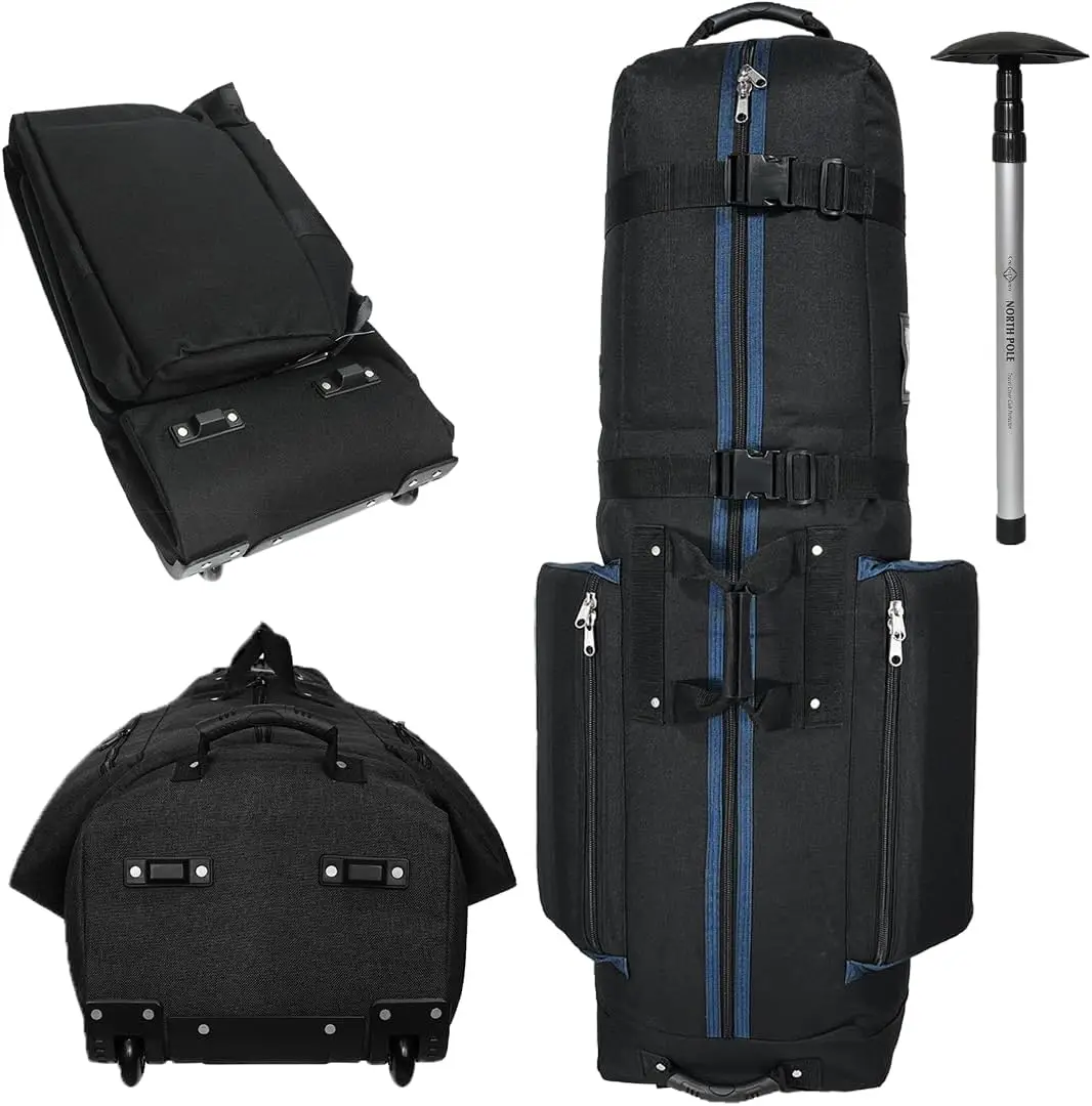 Golf Travel Bag Cover with Thick Dense Foam Padding on the Top