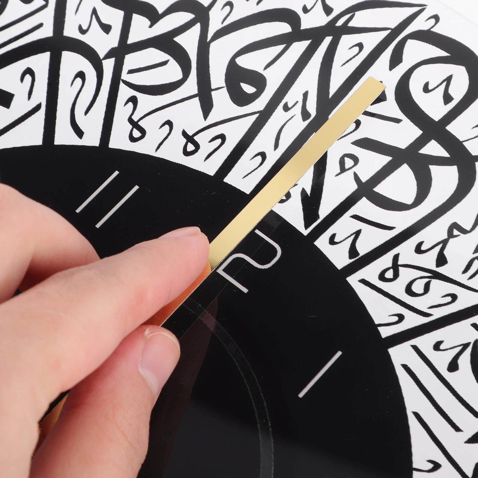 

Eid Mubarak Acrylic Bedroom Wedding Party Decor Silent Clock Unique Wall Clocks Wall Mounted Clock Home Decoration