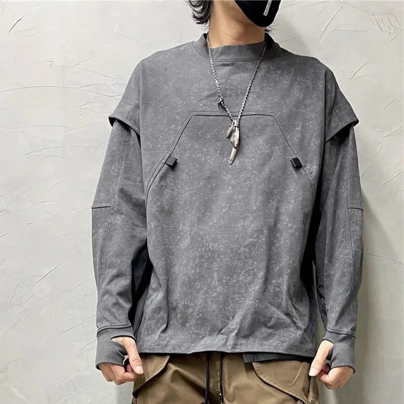 High Quality Designer Style Designer Long-Sleeved T-shirt Men