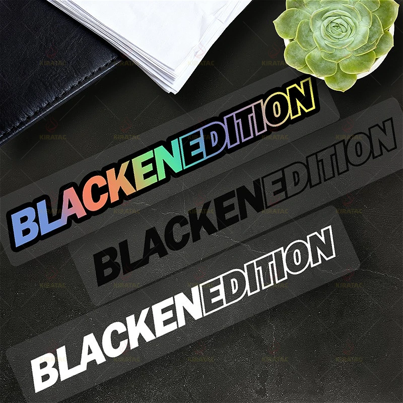 2Pcs/Set Dark Style PVC Car Stickers Waterproof Vinyl Decal Universal for Car Window & Bike Decor