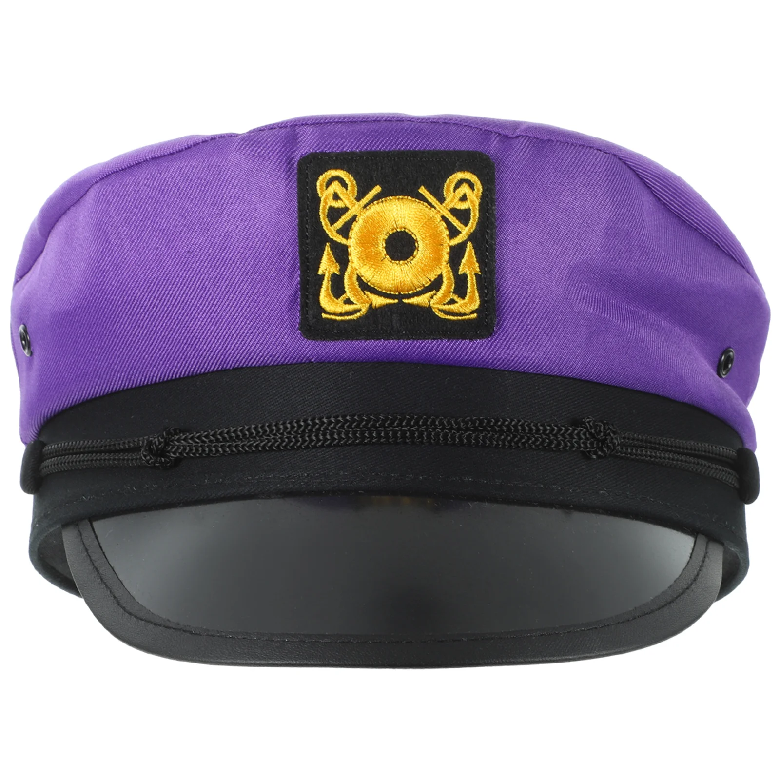 

Регулируемая шляпа моряка SAFIGLE, темно-синяя вечерние пиратская кепка из полиэстера, аксессуар для костюма яхты, женская мода