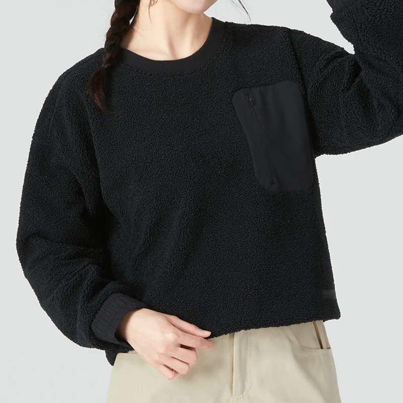 

Женская толстовка Underarmour Mission Boucle Crew, повседневная и удобная спортивная одежда, топ для фитнеса и бега 1367056-001