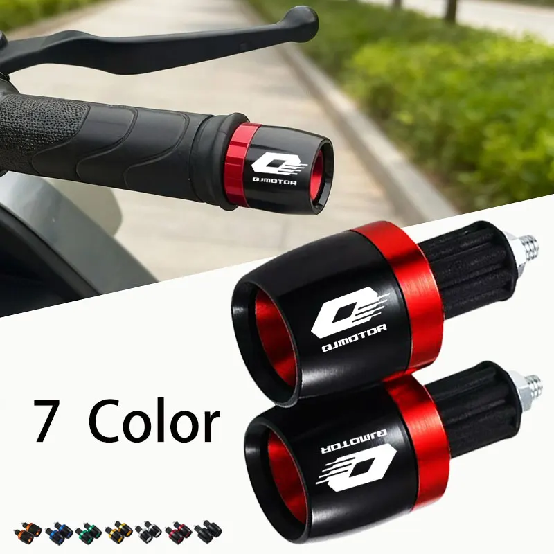 For QJMOTO QJ MOTO QJMOTOR SRT 800SX 800SRT SRT 800X Motorcycle CNC Handle Bar Handlebar Grips Cap End handle Plugs cap