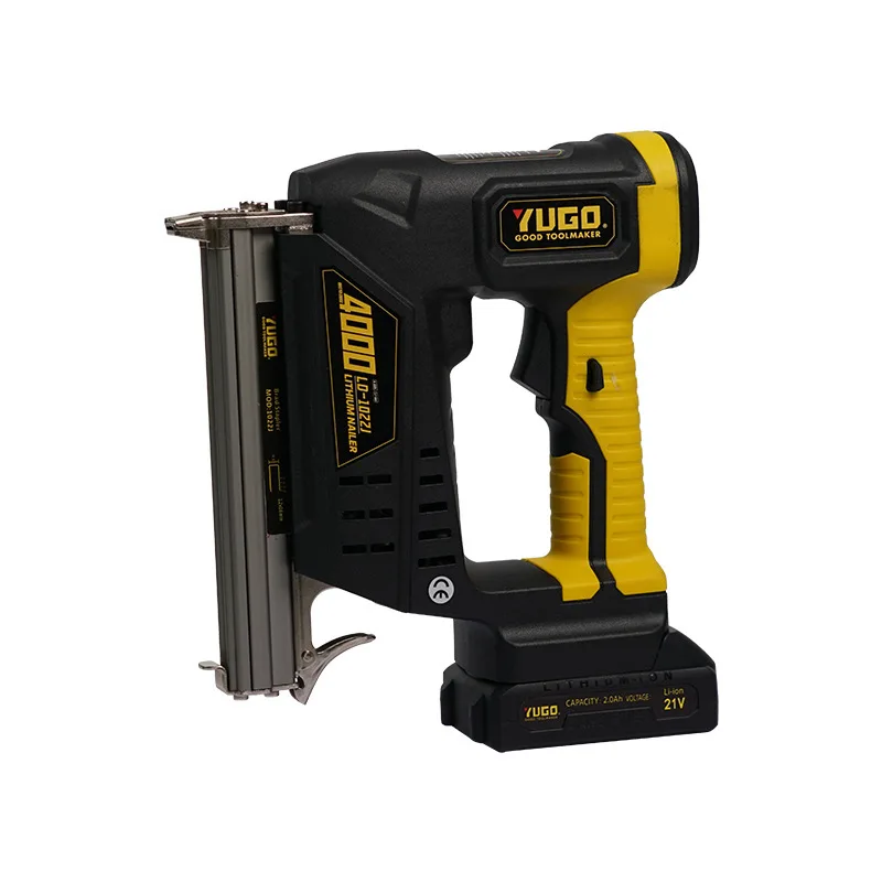 2 in 1 Cordless Electric Staple Gun Rechargeable Lithium Battery Mini Woodworking Brad Nailer Tacker DIY Power Tool