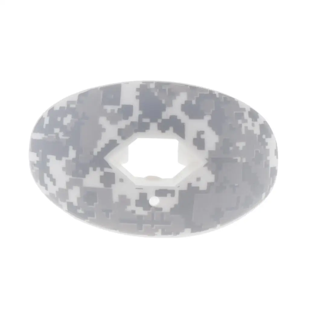 TPR Mouthguard with Strap Shock Distribution Gum Shield for Rugby Lacrosse Football Basketball and Other Contact Sports