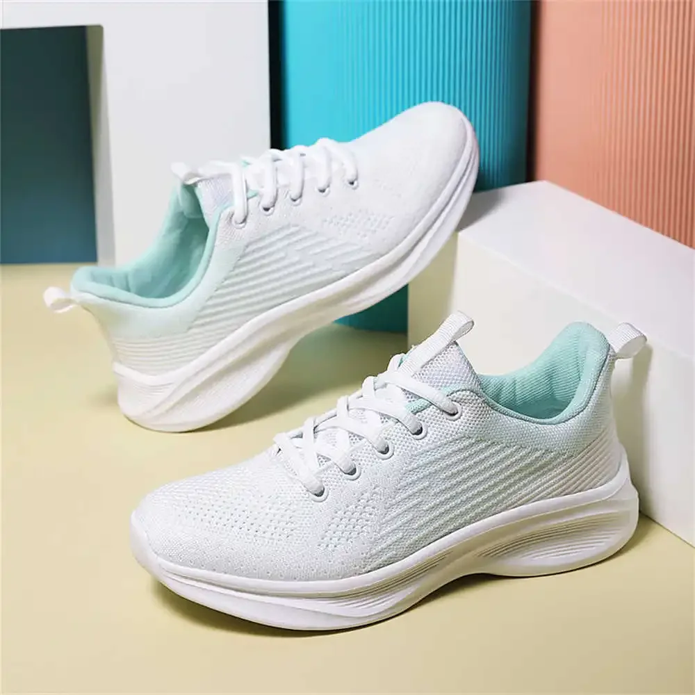 Plus Size Thick-heeled Women Outdoor Boots Running Kawaii Sneakers Summer Sports Shoes Women Casuals Famous Brand Wide Fit