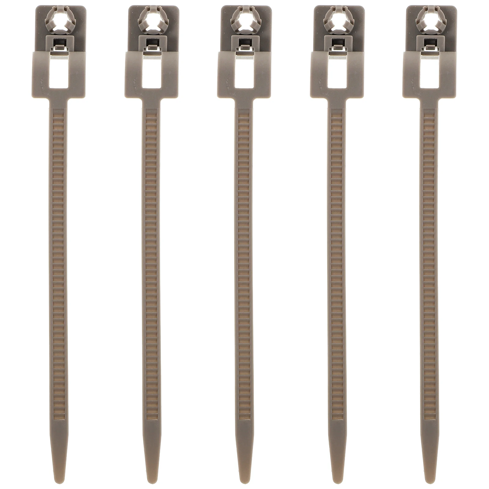 

5pcs Adjustable Push Mount Zip Ties Car Wire Harness Clips Heavy Duty Cable Ties Automotive Fastener Wire Tying Tool Reusable