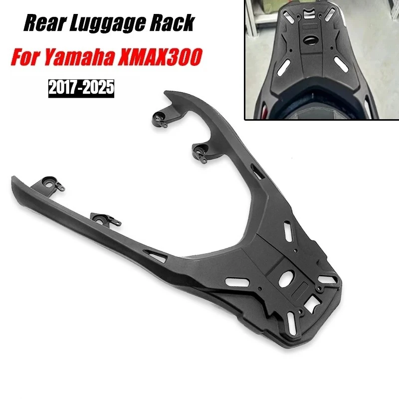 for YAMAHA XMAX300 2017 2018-2024 2025 Motorcycle Top Box Bracket Rear Luggage Racks Top Box Bracket Cargo Shelf Holder