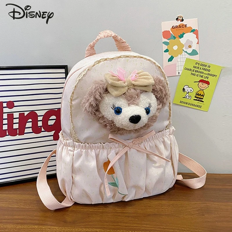 

Disney 2026 New Girls' Backpack Fashion High Quality Student Backpack Cartoon Versatile Large Capacity Girls' Travel Backpack