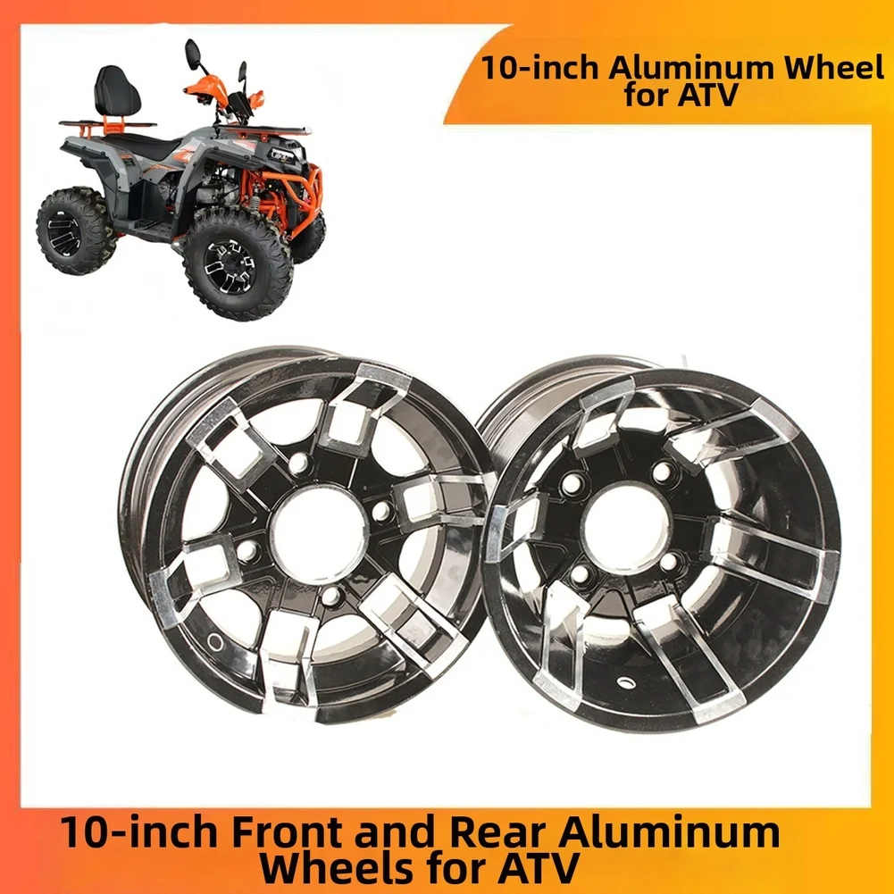 

10 Inch Front Rear Hub Aluminum Alloy Wheel Hub For ATV For 23x7-10 And 22x10-10 Off Road Tire Hub Replace Accessories