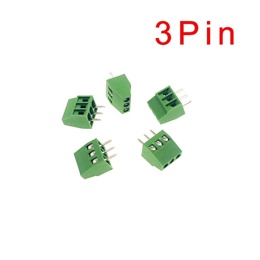 5/10pcs KF128 2.54mm PCB Mini Screw Terminal Blocks Connector for Wires KF128-2.54 2P 3P 4P 5P 6P 7P 8P 9P 10P 12P 16P Terminal