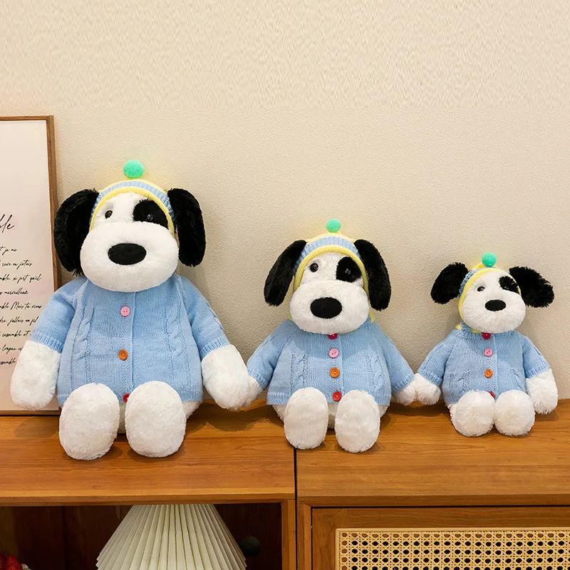 New Snoopy Plush Doll Soothing Toy Cute Sweater Pirate Dog Stuffed Animal Kawaii Cloth Doll Cross Border Gift for Kids Girls