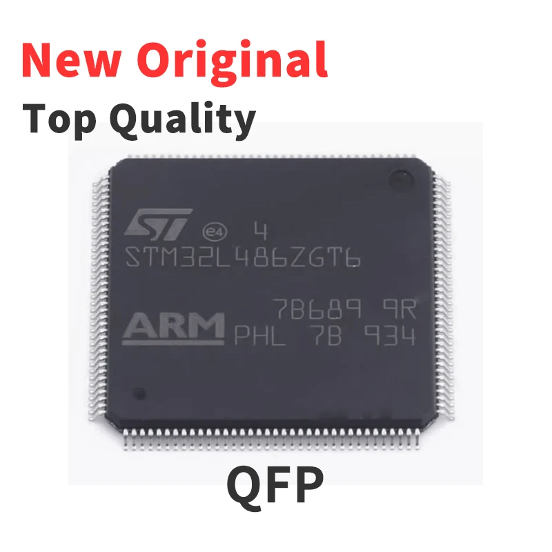 (1 Piece) STM32L486JGY6TR STM32L485JGY6TR STM32L486QGI6TR STM32L486RGT6 STM32L486VGT6 STM32L486ZGT6 QFP New Original