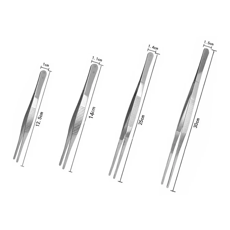 Multifunktionale Grillzange aus Edelstahl, Lebensmittelzange, BBQ-Clip, Küchenhelfer, Kochpinzette, Buffet-Werkzeug CFQJ006 – Detail 9