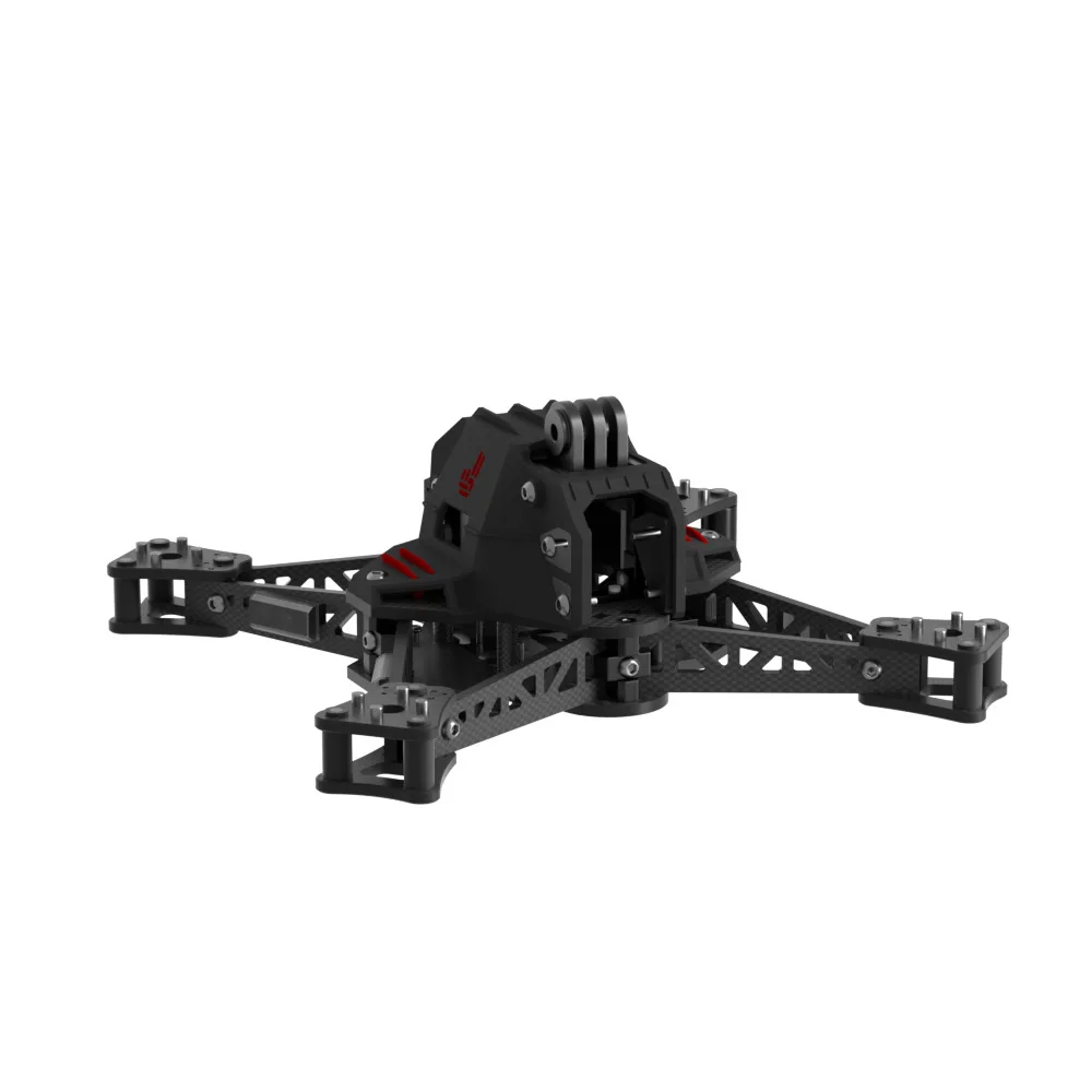 IFlight Afterburner Sport 5 Inch Racing FPV Frame Single Kit, 210mm Wheelbase HD O4 Pro Compatible Carbon Chassis